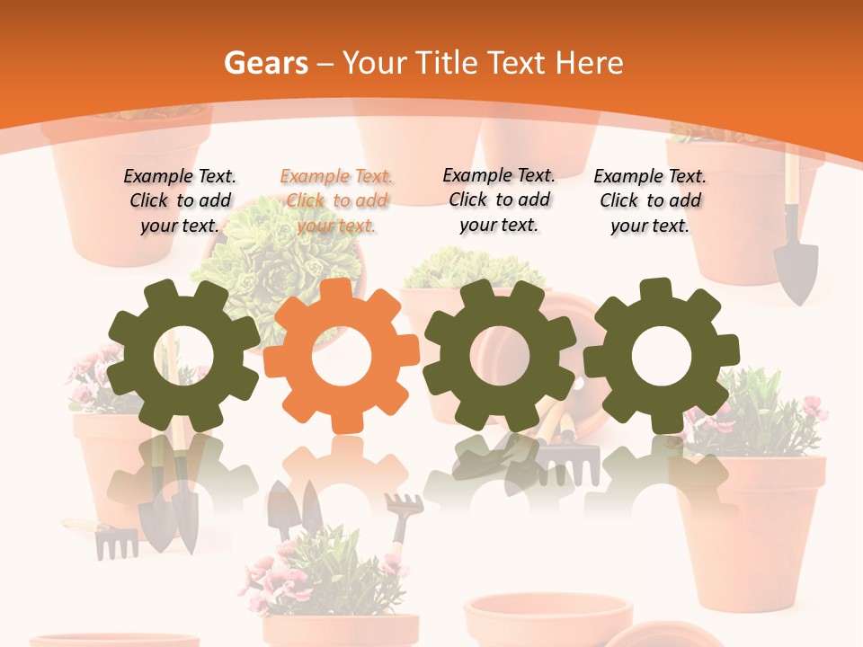 Gardening Tools PowerPoint Template