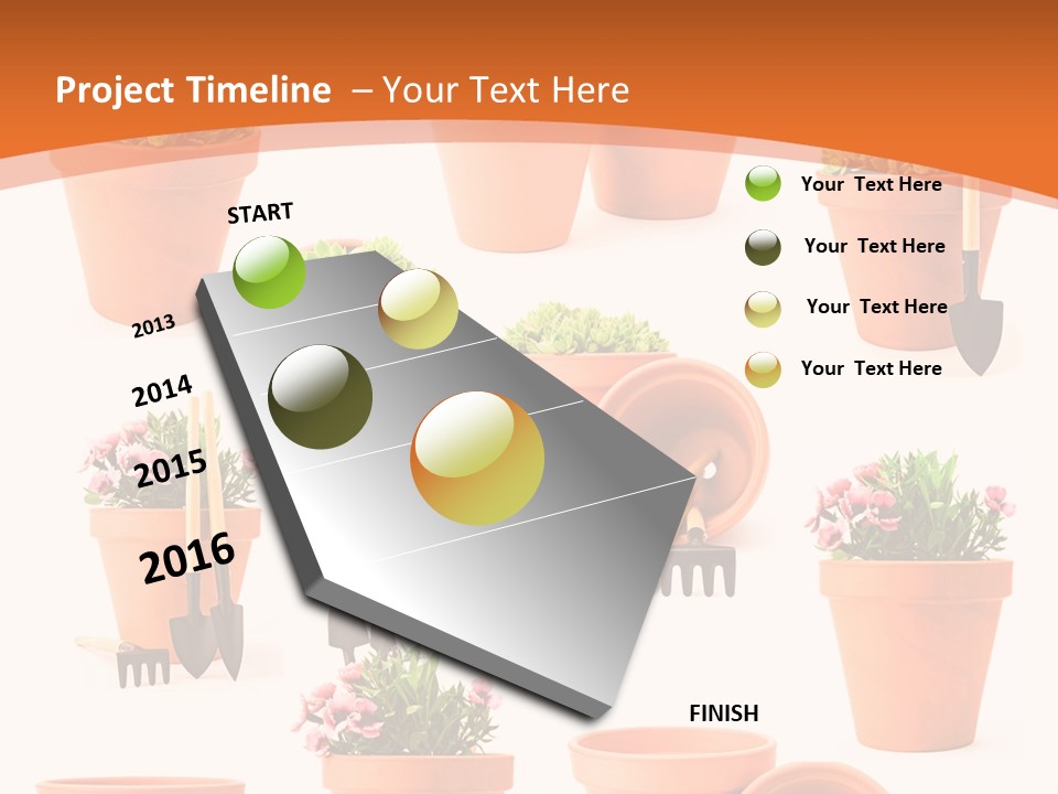 Gardening Tools PowerPoint Template