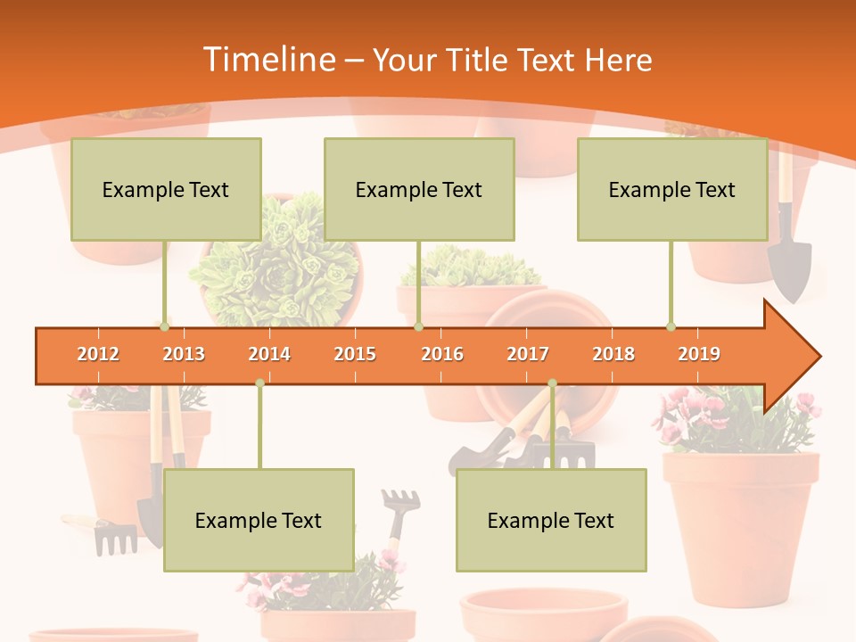 Gardening Tools PowerPoint Template