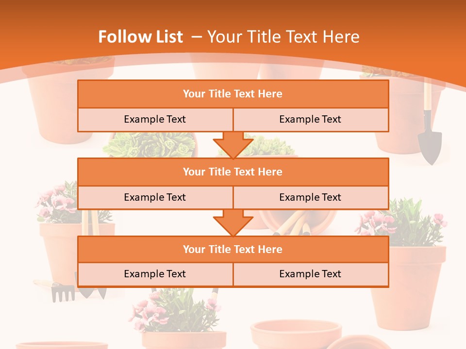 Gardening Tools PowerPoint Template