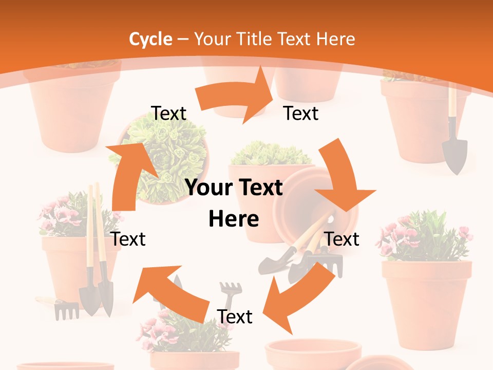 Gardening Tools PowerPoint Template