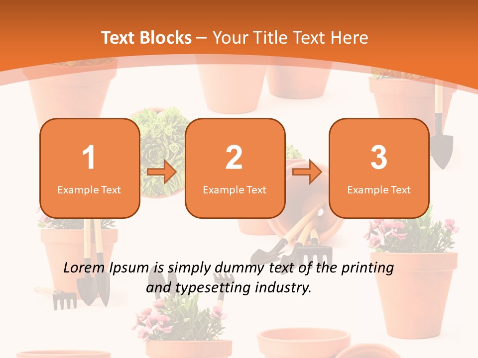 Gardening Tools PowerPoint Template