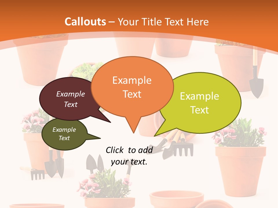 Gardening Tools PowerPoint Template