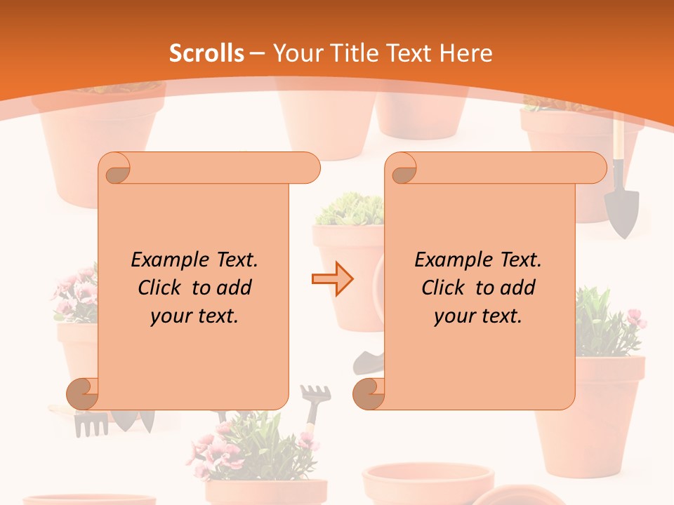 Gardening Tools PowerPoint Template