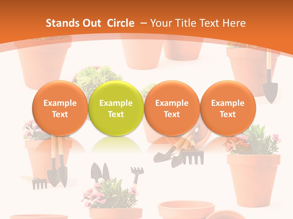 Gardening Tools PowerPoint Template