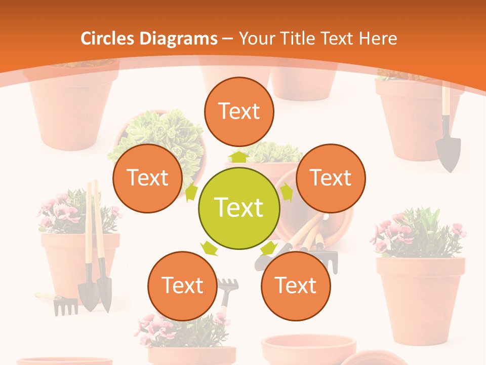 Gardening Tools PowerPoint Template