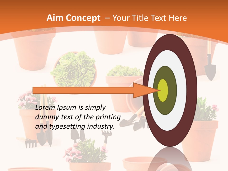 Gardening Tools PowerPoint Template