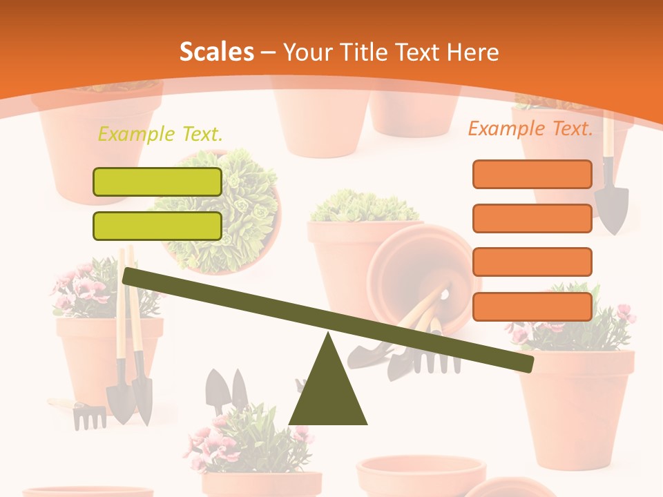 Gardening Tools PowerPoint Template