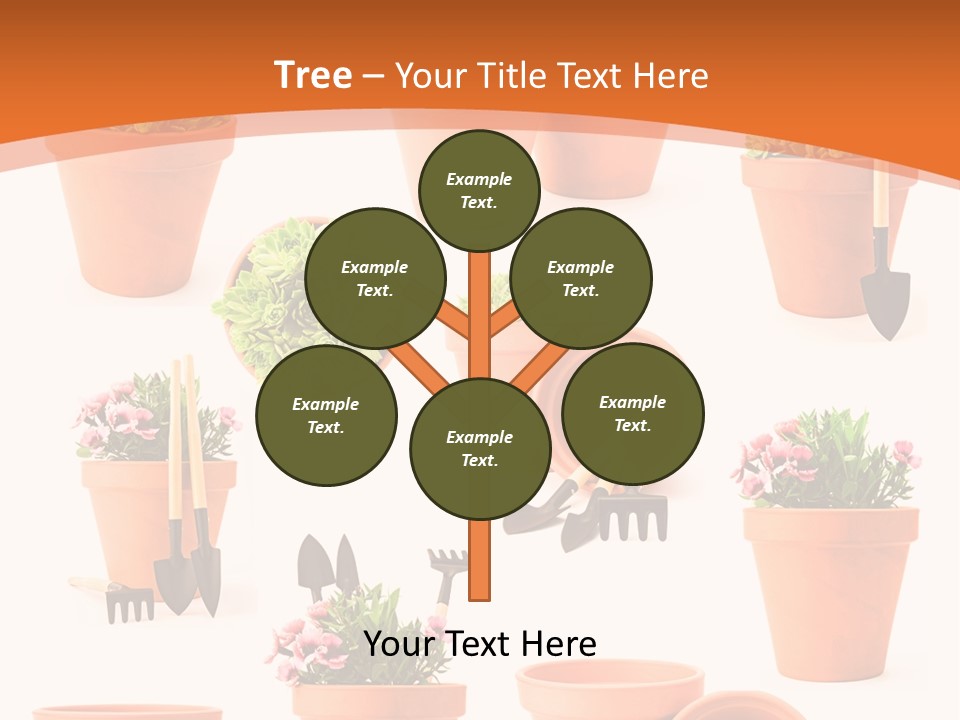Gardening Tools PowerPoint Template
