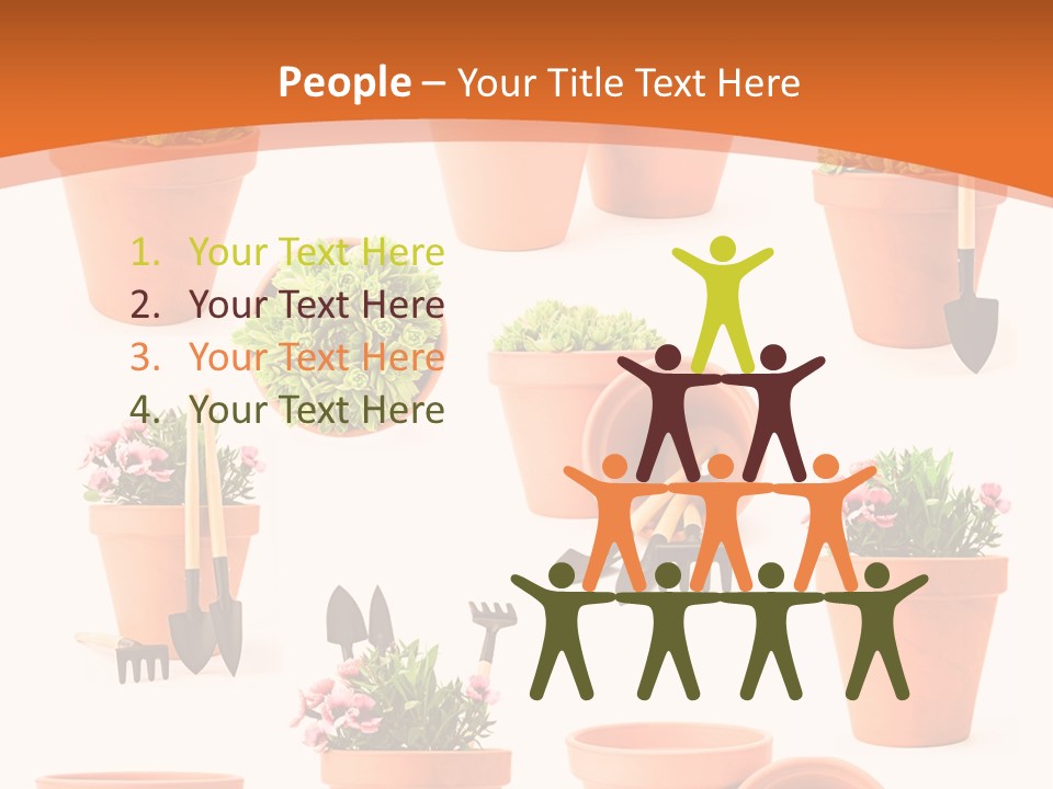 Gardening Tools PowerPoint Template