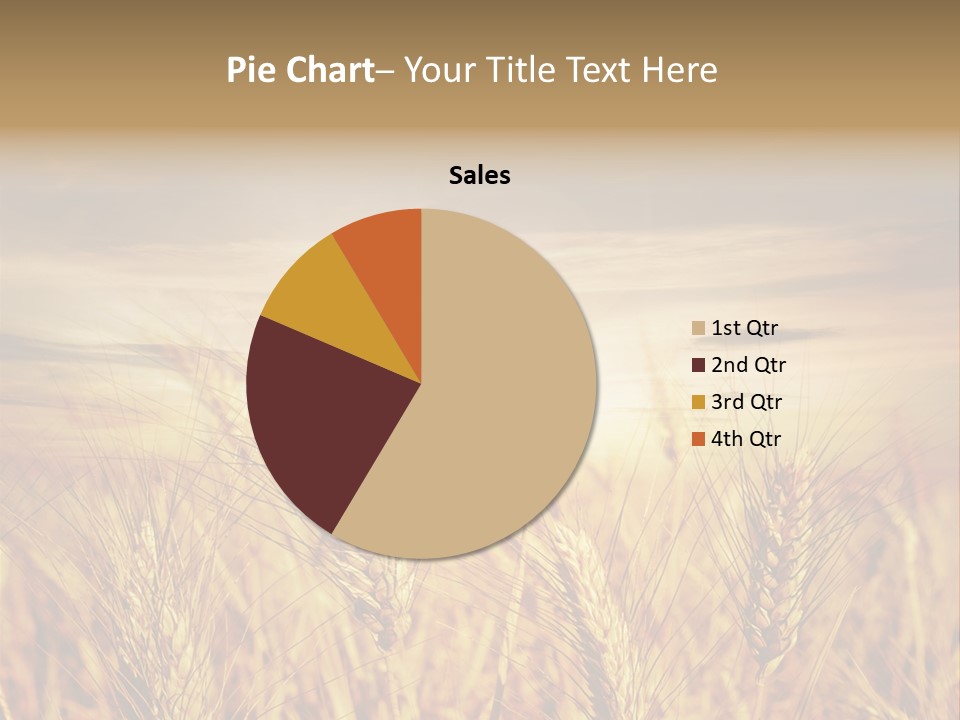 Agriculture Clear Clouds PowerPoint Template