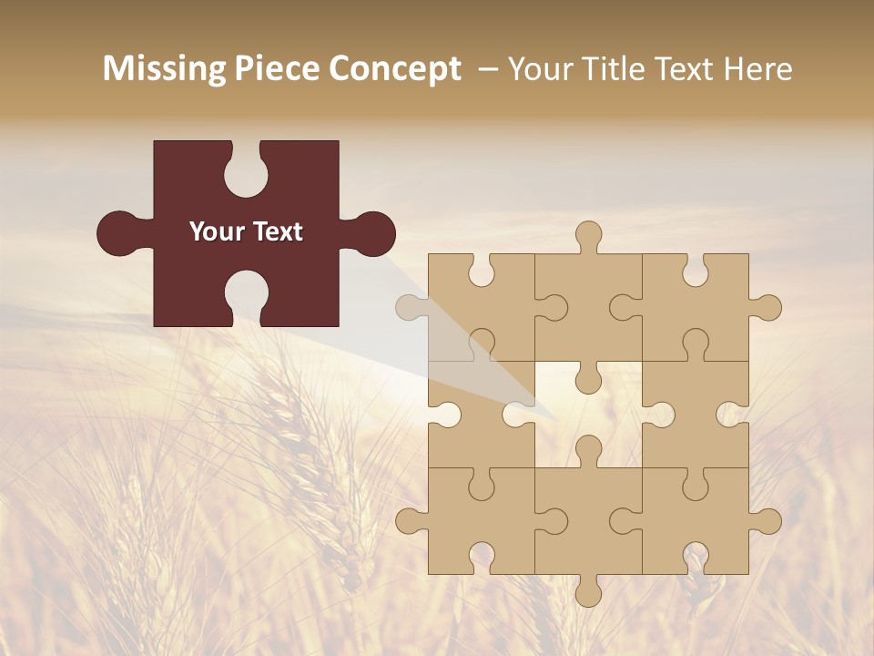 Agriculture Clear Clouds PowerPoint Template