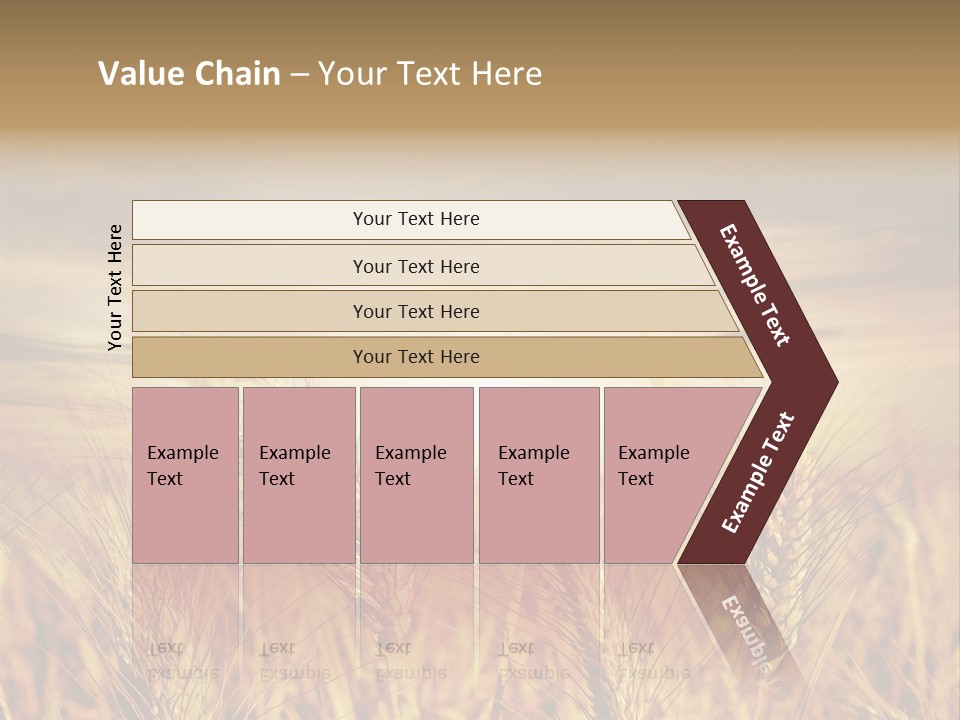 Agriculture Clear Clouds PowerPoint Template