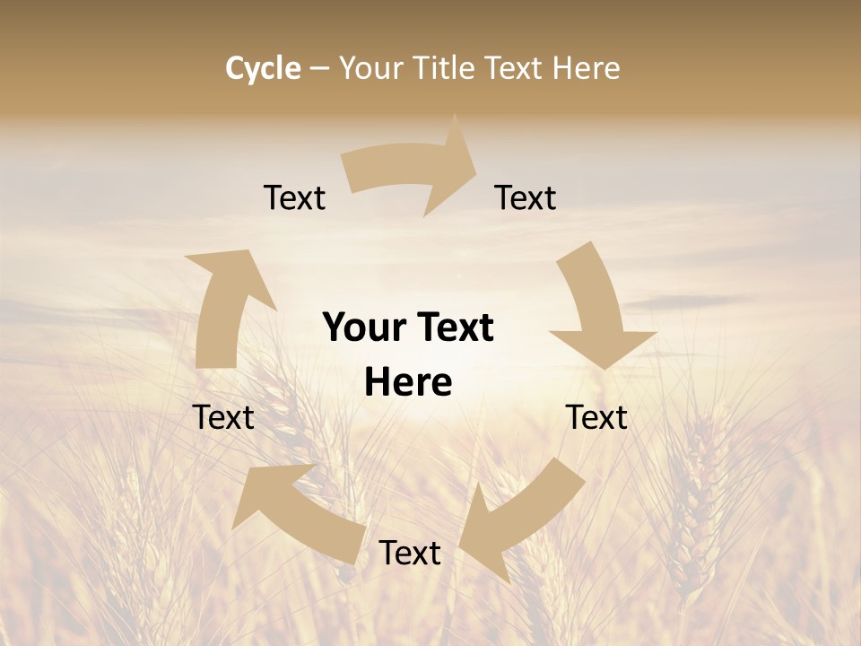 Agriculture Clear Clouds PowerPoint Template