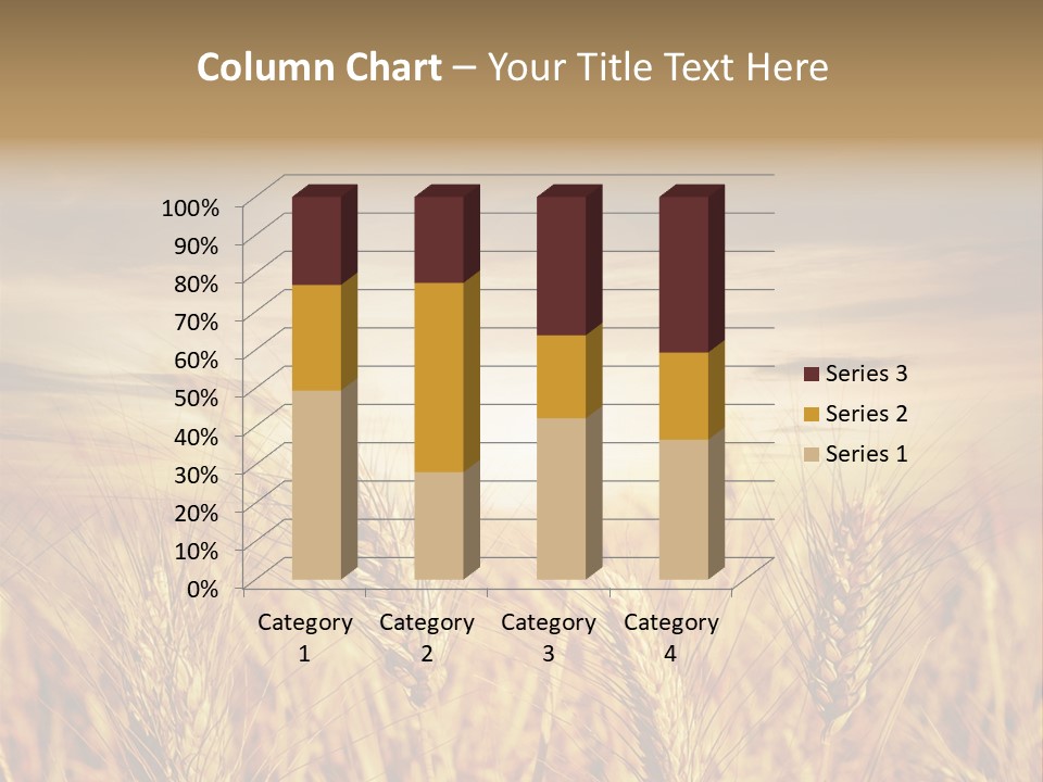 Agriculture Clear Clouds PowerPoint Template