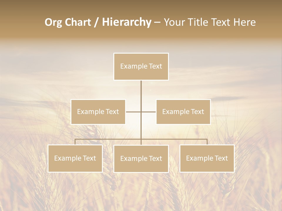 Agriculture Clear Clouds PowerPoint Template