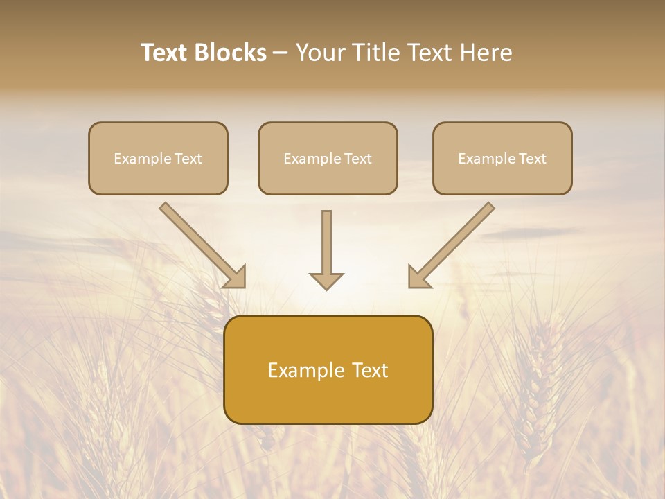 Agriculture Clear Clouds PowerPoint Template