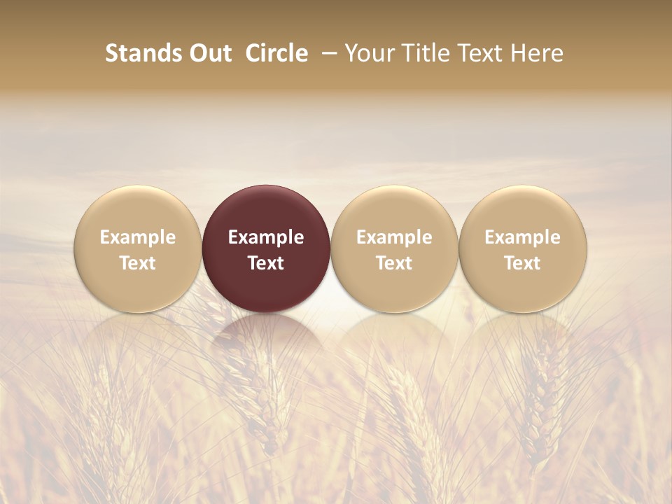 Agriculture Clear Clouds PowerPoint Template