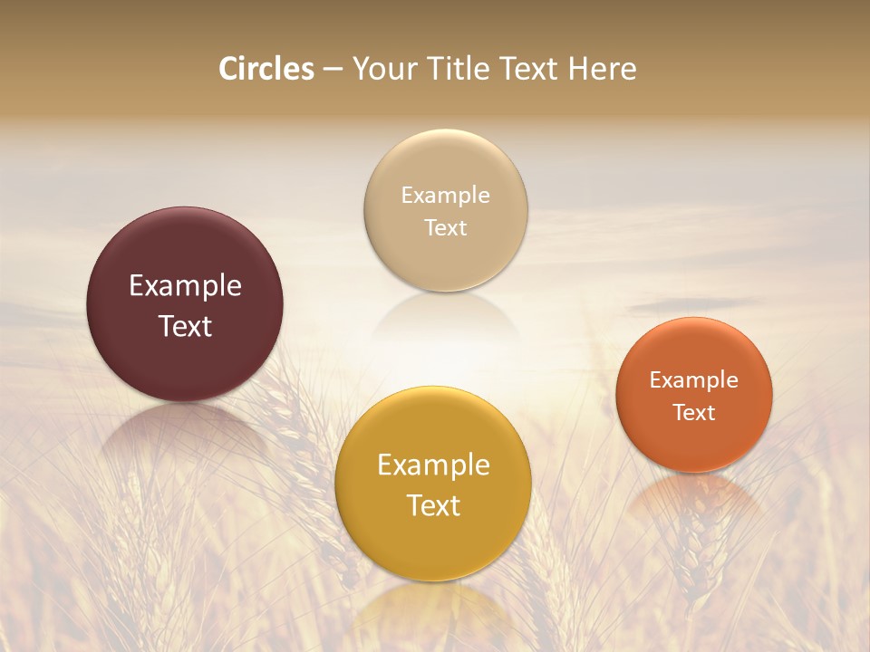 Agriculture Clear Clouds PowerPoint Template