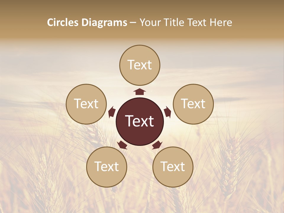 Agriculture Clear Clouds PowerPoint Template