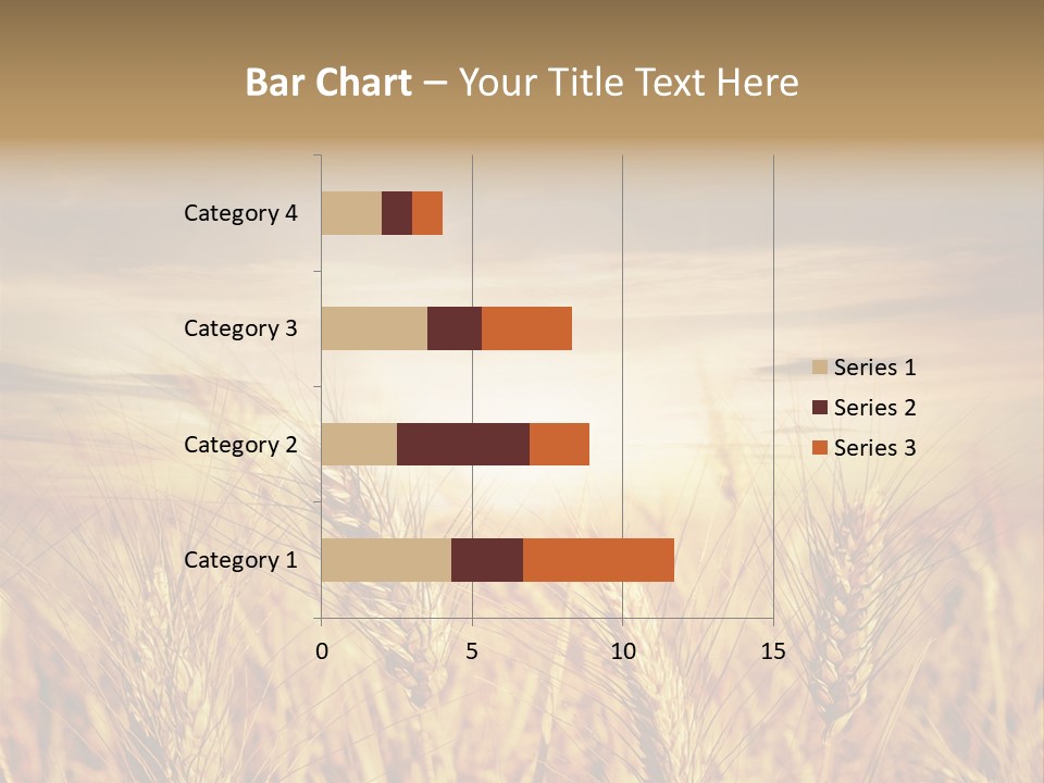 Agriculture Clear Clouds PowerPoint Template