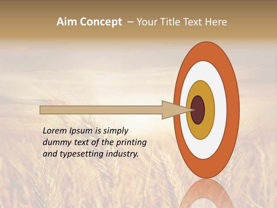 Agriculture Clear Clouds PowerPoint Template