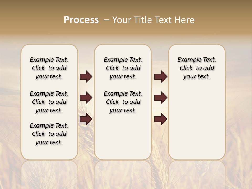 Agriculture Clear Clouds PowerPoint Template