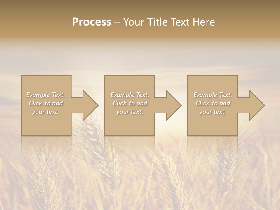 Agriculture Clear Clouds PowerPoint Template