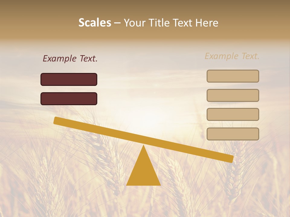 Agriculture Clear Clouds PowerPoint Template