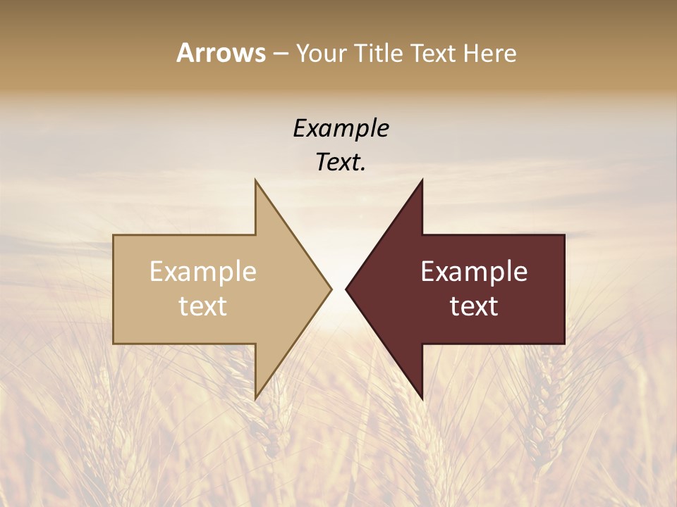 Agriculture Clear Clouds PowerPoint Template