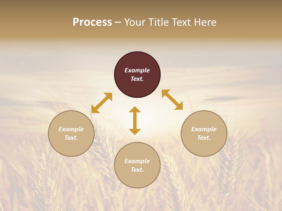 Agriculture Clear Clouds PowerPoint Template