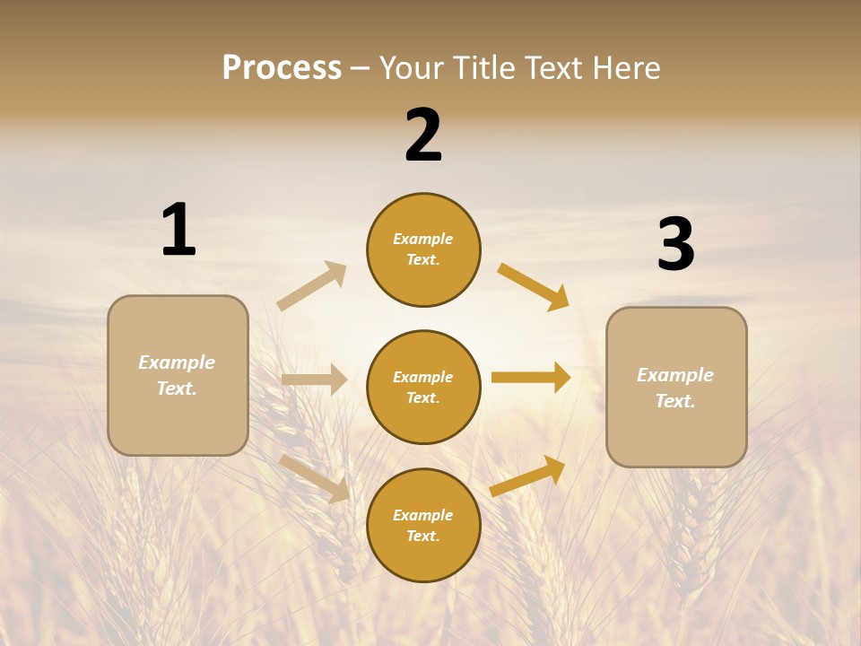 Agriculture Clear Clouds PowerPoint Template