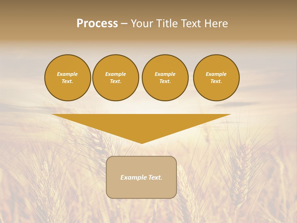 Agriculture Clear Clouds PowerPoint Template