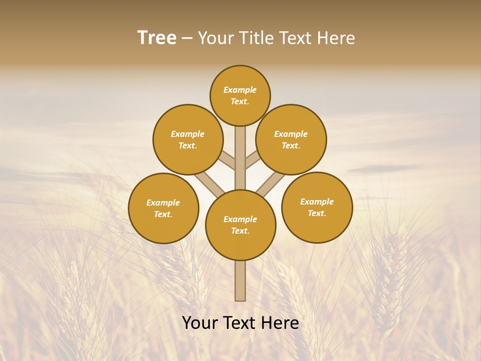 Agriculture Clear Clouds PowerPoint Template