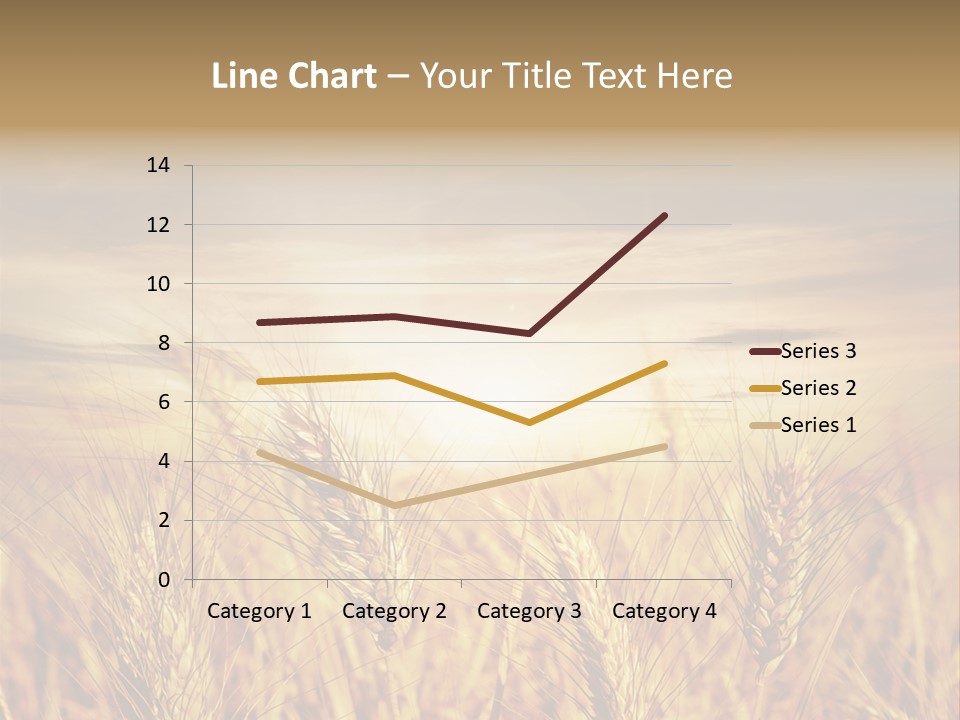 Agriculture Clear Clouds PowerPoint Template