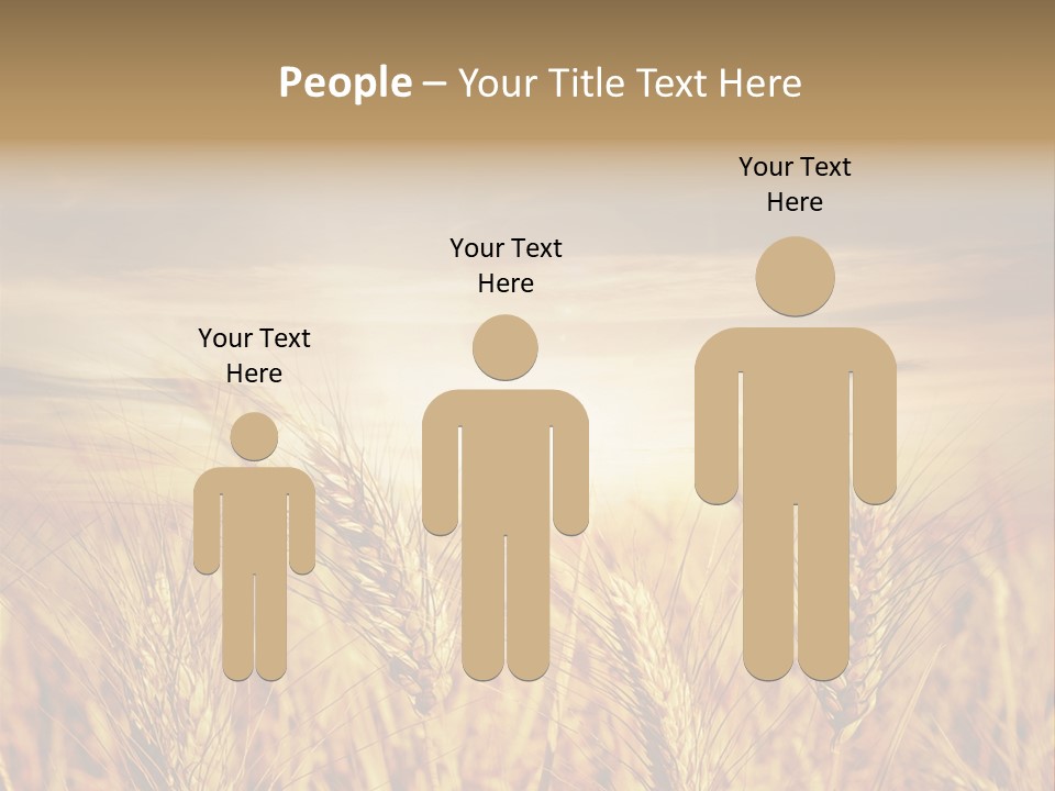 Agriculture Clear Clouds PowerPoint Template