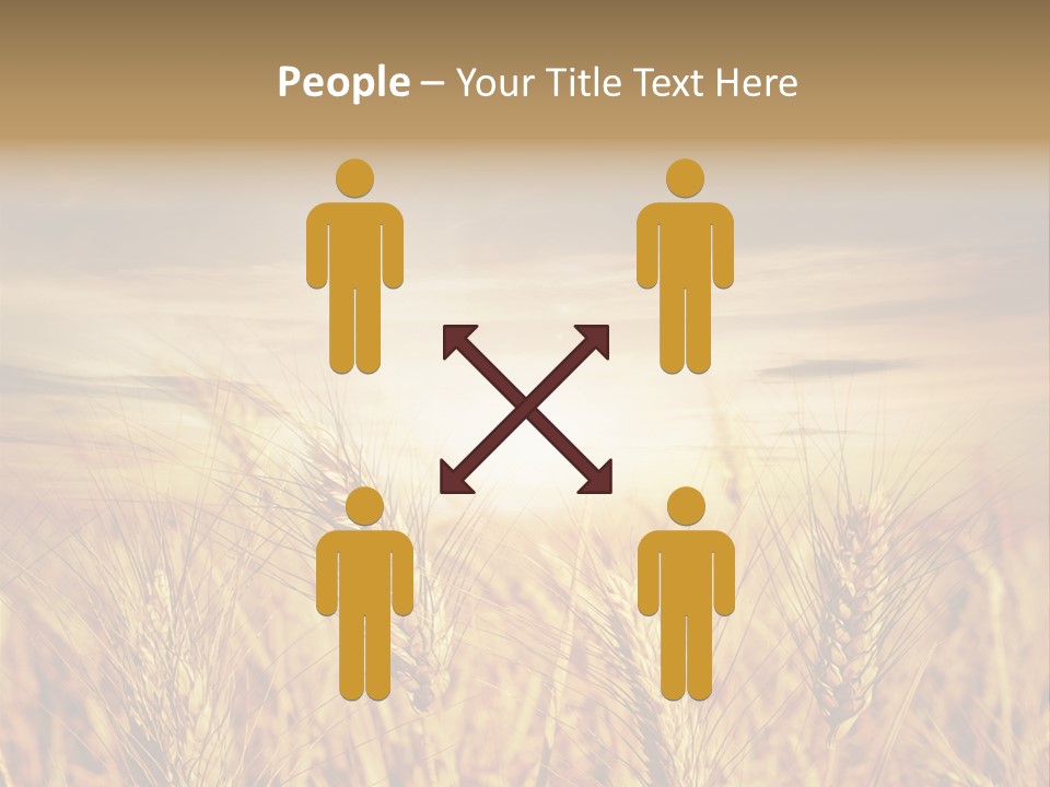 Agriculture Clear Clouds PowerPoint Template