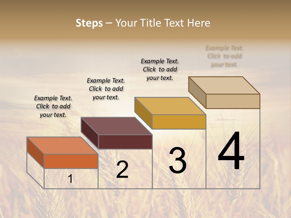 Agriculture Clear Clouds PowerPoint Template