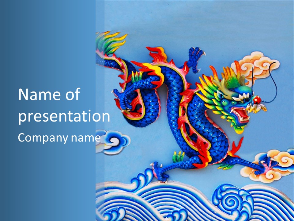 Chinese Dragon PowerPoint Template