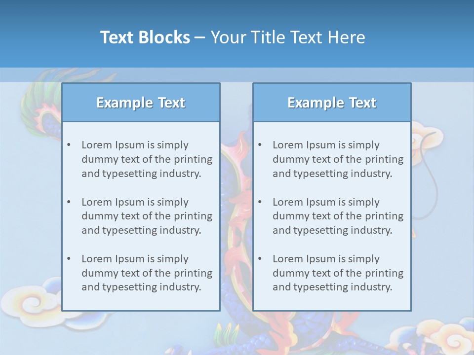 Chinese Dragon PowerPoint Template