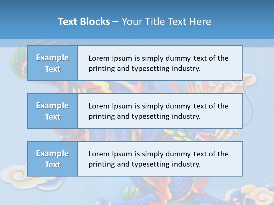 Chinese Dragon PowerPoint Template