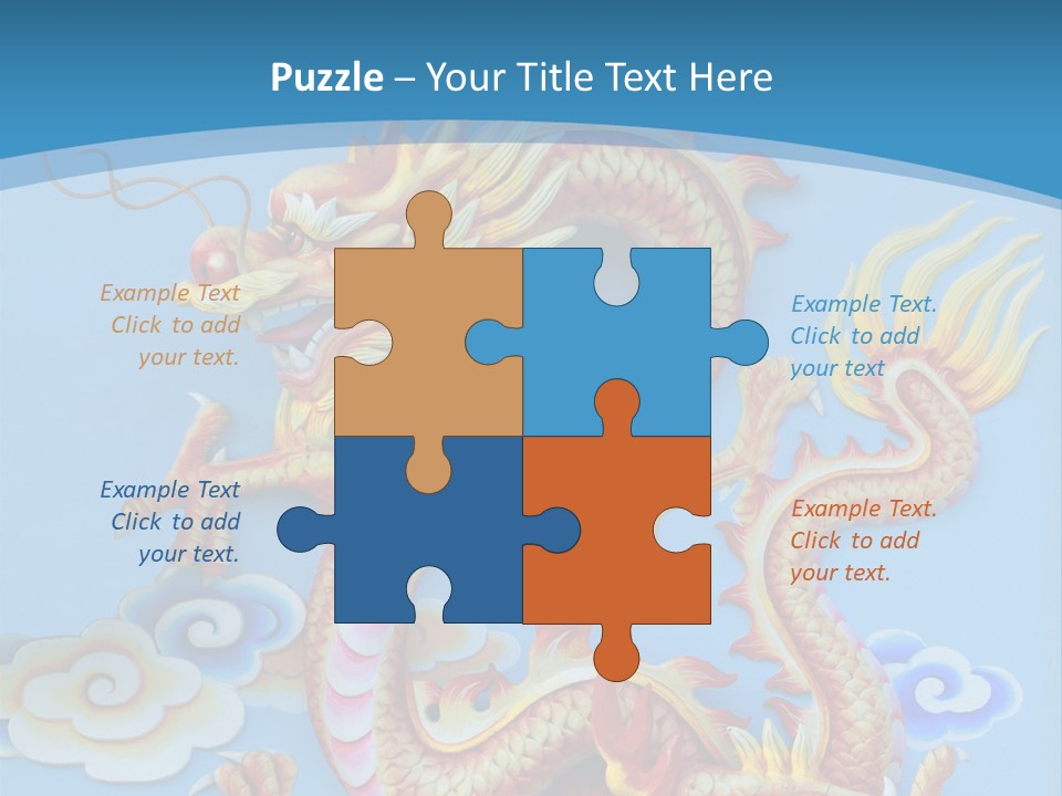 Chinese Dragon PowerPoint Template