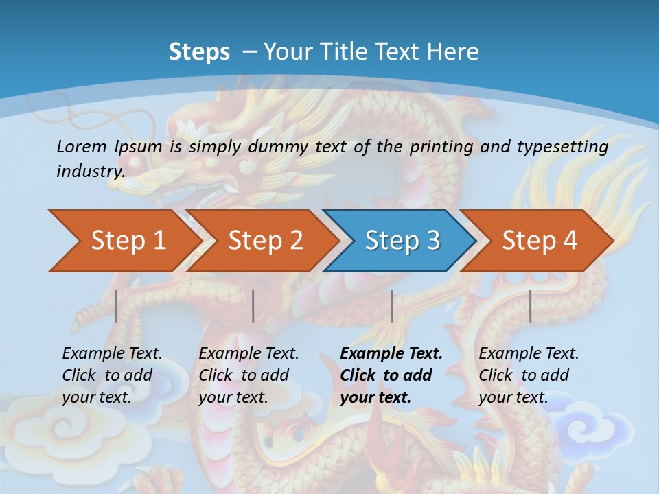 Chinese Dragon PowerPoint Template
