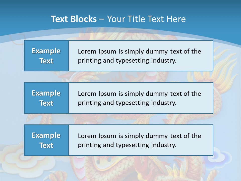 Chinese Dragon PowerPoint Template