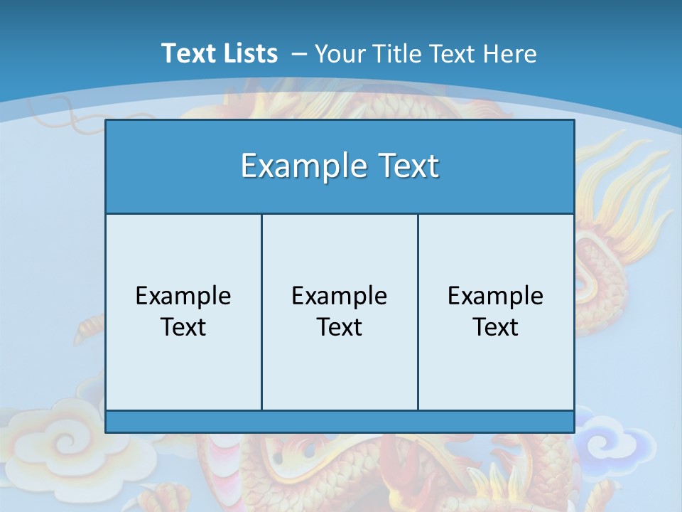Chinese Dragon PowerPoint Template