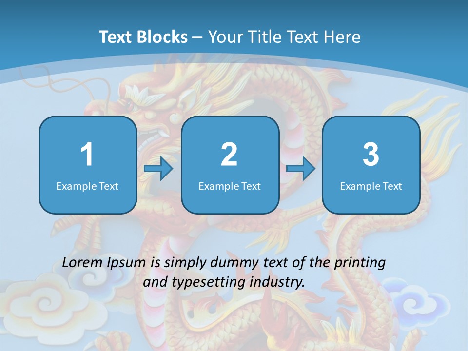 Chinese Dragon PowerPoint Template