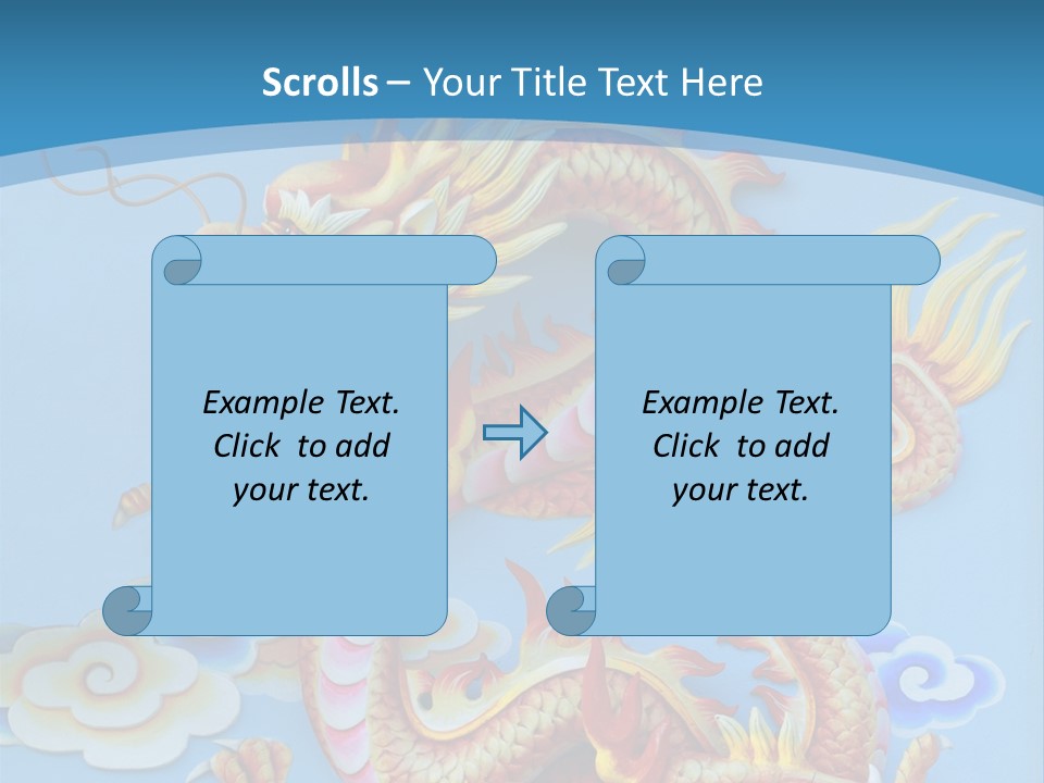 Chinese Dragon PowerPoint Template