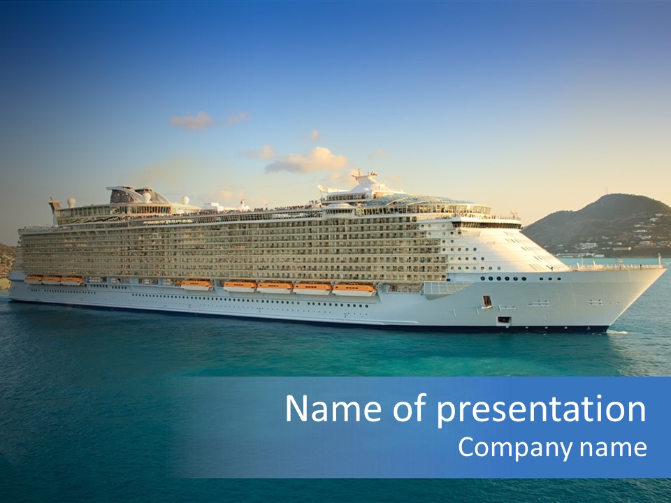 Honeymoon Cruises PowerPoint Template
