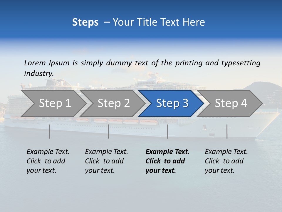 Honeymoon Cruises PowerPoint Template