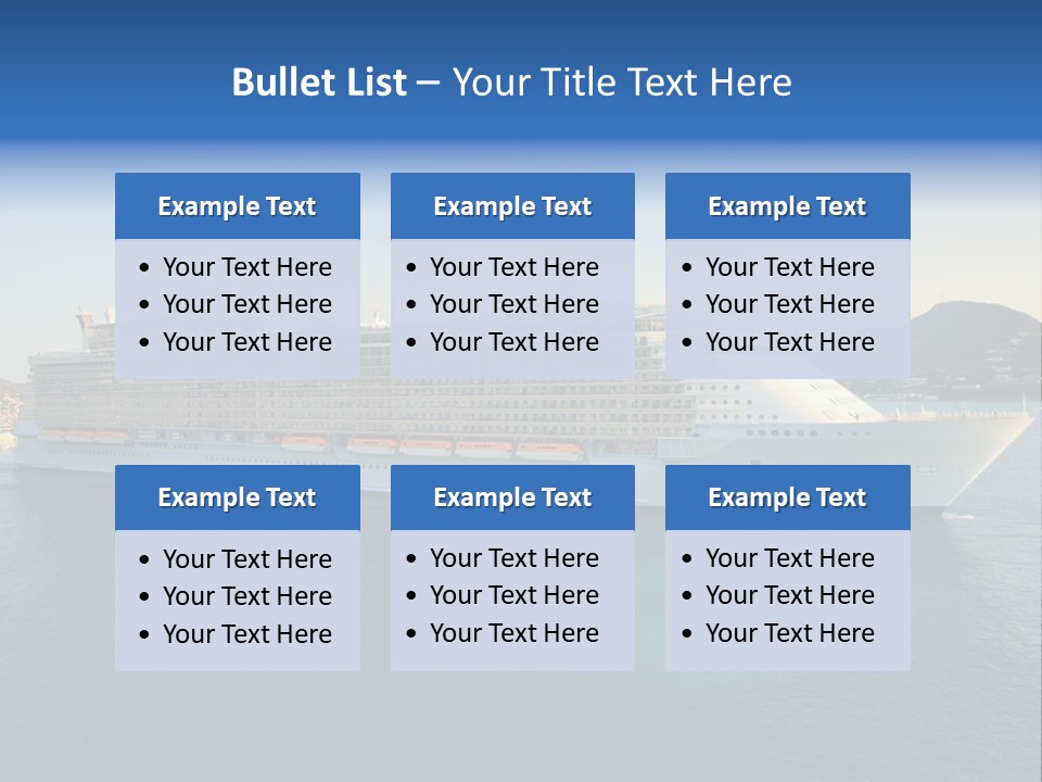 Honeymoon Cruises PowerPoint Template